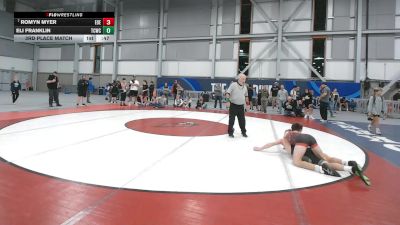 110 lbs 3rd Place Match - Eli Franklin, Team Champs Wrestling Club vs Romyn Myer, Eastern Oregon Elite