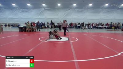 171 lbs Consolation - Christopher Dugan, Gettysburg vs Dominique Siennick, Burnham