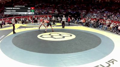 D3-175 lbs Semifinal - Hines Ford, Barnesville vs Awsom Mitchell, Triad