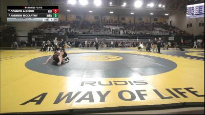 150 lbs Round Of 16 - Connor Allison, Mount Saint Joseph vs Andrew McCarthy, New York Military Academy