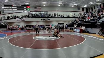 126 lbs Quarters & 1st Wb (16 Team) - Lauden Ethridge, Social Circle vs Terrell Williams, Dublin