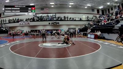 126 lbs Quarters & 1st Wb (16 Team) - Lauden Ethridge, Social Circle vs Terrell Williams, Dublin