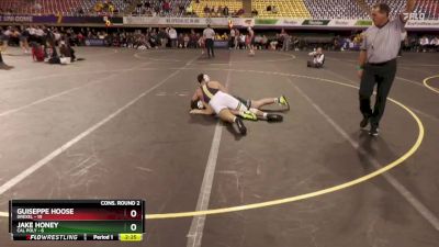 184 lbs 2nd Wrestleback (16 Team) - Jake Honey, Cal Poly vs Guiseppe Hoose, Drexel