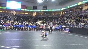 126 lbs Quarterfinal - Mason Glotfelty, Decorah vs Joseph Leick, Glenwood