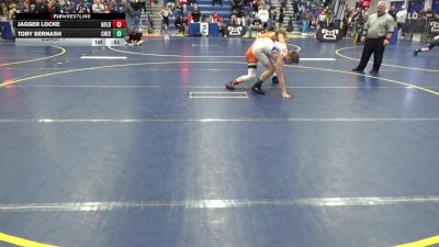 116 lbs Consy 7 - Jagger Locke, Gold Schopp vs Toby Bernash, Chestnut Ridge