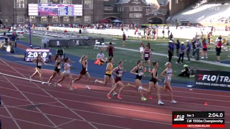 Watch College Women's 1500m Prelims (Event 203) Heat 3 At 2026 Penn Relays