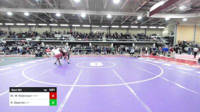 285 lbs Round Of 32 - Malachi Mercer-Robinson, Fairfield Prep vs Alex Bajoras, Saint John's Prep