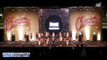 Reign Athletics - Frost [2025 L2 Junior Day 2] 2025 Champion Cheer and Dance Grand Nationals