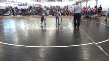 68 lbs Consi Of 8 #1 - Storm Smith Jr, Level Up vs Asa Akins, Spartans Wrestling Club