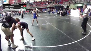 95 lbs Champ. Round 1 - Parker Wilke, Kearney MatCats Wrestling Club vs Chance Bailey, Waverly Wrestling Club