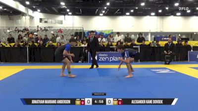 Alexander Kane Dovsek vs Jonathan Mariano Anderson 2025 World IBJJF Jiu-Jitsu No-Gi Championship