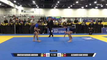 Alexander Kane Dovsek vs Jonathan Mariano Anderson 2025 World IBJJF Jiu-Jitsu No-Gi Championship