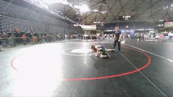 77 lbs Cons. Round 1 - Kamden Crowder, Forks Wrestling Club vs Thomas Bagley, Port Angeles Wrestling Club