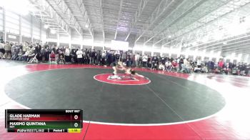 132 lbs Champ. Round 3 - Maximo Quintana, Roy vs Glade Harman, Mountain View