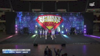 Gold Medal Gems - Onyx [2026 L4 Senior Coed Day 1] 2026 Spirit Sports Kansas City Nationals