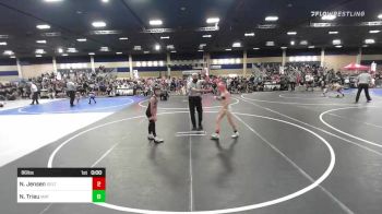 86 lbs Consolation - Kash Koopmans, Legends Of Gold IA vs Hailey Delgado, Nxt Lvl Wr Ac