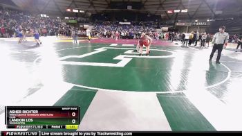 285 lbs Round 2 - Asher Richter, White Center Warriors Wrestling Club vs Landon Los, Washington