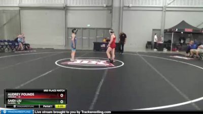 136 lbs Placement Matches (8 Team) - Audrey Pounds, Virginia vs Saidi Liu, Illinois