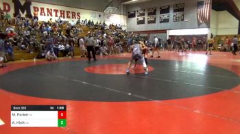 132 lbs Round Of 16 - Mason Parker, Va vs Aidan Hiott, Nc