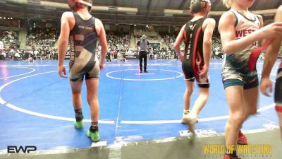 70 lbs Consi Of 16 #2 - Bo Davis, Threestyle vs Isaac Jayson, Brawler Elite