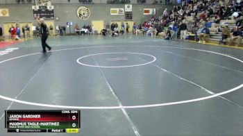 125 lbs Cons. Semi - Maximus Tagle-Martinez, Eagle River High School vs Jaxon Gardner, Dimond