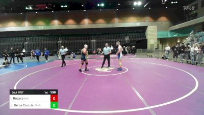 215 lbs 7th Place - Ian Rogers, Stansbury vs Joshua De La Cruz Jr., Oak Ridge