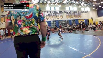 106 lbs Semis & Wb (16 Team) - Tyler Metellus, Alpha Dogs vs Derik Kiefer, Athens Christian