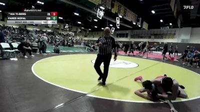 144 lbs Cons. Round 5 - Fares Nofal, Corona Del Mar vs Kai Yi-Berg, Folsom