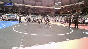 40 lbs Consi Of 8 #1 - Koda Williams, Pin-King All Stars vs Stetson Seeley, Cushing Tigers