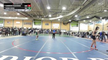 126 lbs Round Of 16 - Cameron Makowski, Burrillville vs Jared Hood, Ponaganset