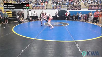 195 lbs Rr Rnd 1 - Jude Herring, Tuttle Wrestling vs Luke Hargrove, Grover Rains Wrestling Club