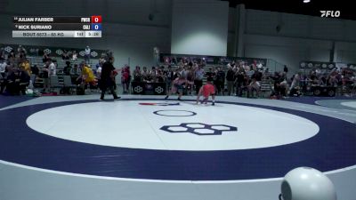 65 kg Cons. Sub-quarters - Julian Farber, Panther Wrestling Club RTC vs Nick Suriano, California