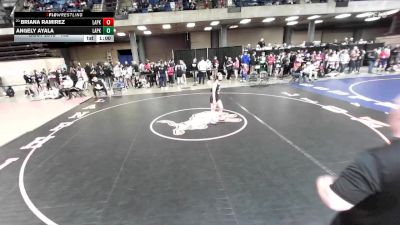 105 lbs Champ. Round 3 - Briana Ramirez, Unattached vs Angely Ayala, North Chicago