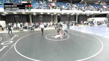 105 lbs Semifinal - Ashley Hammond, Unattached vs Angelina Nettey, Unattached