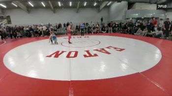 135 lbs Cons. Round 5 - Kimberlie Ledford, Laramie vs Nevaeh Odegaard, Severance