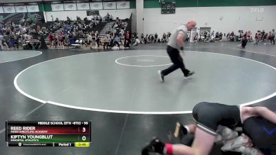 95 lbs Cons. Round 3 - Kiptyn Youngblut, Immortal Athletics vs Reed Rider, Moen Wrestling Academy