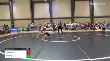 100 lbs Prelims - Landon Carlton, Unattached vs Daniel Share, The Grind Wrestling Club