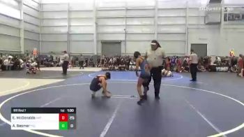 100 lbs Rr Rnd 1 - Elias McDonalds, Mat Demon WC vs Ashton Besmer, The Club