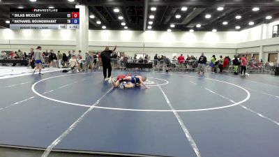 132 lbs 1st Place Match - Silas McCloy, KS vs Nathaniel Moungsiharat, TN