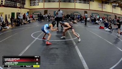 84 lbs Round 1 (10 Team) - Lucas Huntley, Mat Warriors vs Landon Chen, The Compound