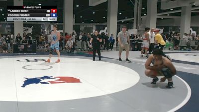 57 kg Cons. Rd Of 32 - Lander Bosh, Sanderson Wrestling Academy vs Cooper Foster, Boone RTC
