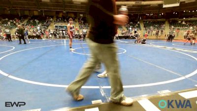 155 lbs Rr Rnd 4 - Braxton Chrisp, Cushing Tigers vs Preston Garcia, Eufaula Ironheads Wrestling Club