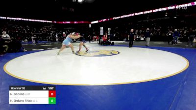 235 lbs Round Of 32 - Noelia Sedano, Justin Garza vs Honey Orduno Rivas, El Cajon Valley