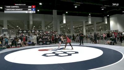 68 lbs Cons. Round 3 - Kori Campbell, LWC Womens Wrestling Club vs Gretchen Donally, Colorado Mesa Wrestling Club