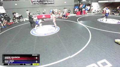 175 lbs Round 1 (16 Team) - Jason Valencia, SCVWA-FR vs Dan Vega, TCWA-FR