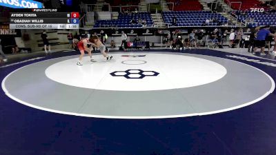120 lbs Cons. Sub-rd Of 16 - Ayden Tokita, ID vs Obadiah Willis, IL