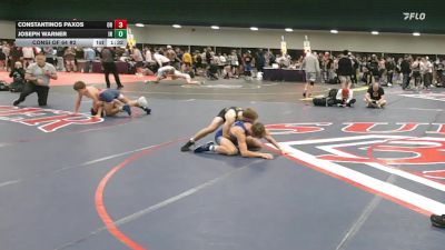 106 lbs Consi Of 64 #2 - Constantinos Paxos, OH vs Joseph Warner, IN