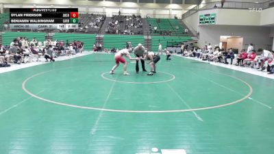 175 lbs Semis & 3rd Wb (16 Team) - Benjamin Walsingham, Carrollton vs Dylan Frierson, Archer