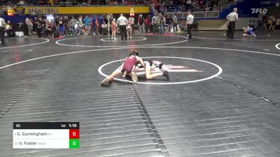 65 lbs Round Of 32 - Caden Cunningham, St. Marys vs Vincent Foster, Nazareth