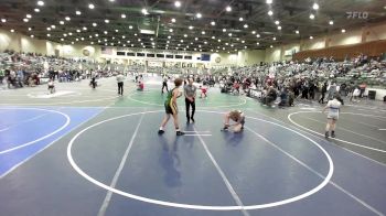 130 lbs Quarterfinal - Carson Melendy, Fallon Outlaw WC vs Justin Wilson, Willits Grapplin Pack